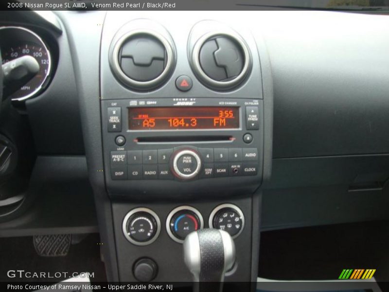 Controls of 2008 Rogue SL AWD