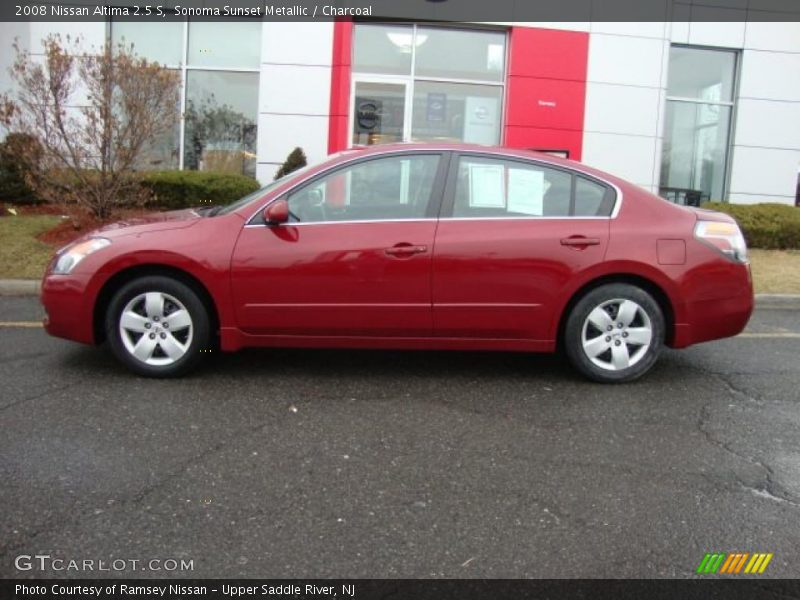 Sonoma Sunset Metallic / Charcoal 2008 Nissan Altima 2.5 S