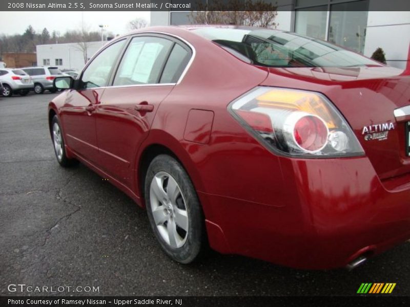 Sonoma Sunset Metallic / Charcoal 2008 Nissan Altima 2.5 S
