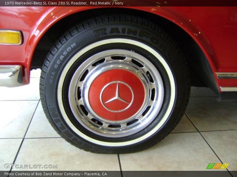 Red Metallic / Ivory 1970 Mercedes-Benz SL Class 280 SL Roadster