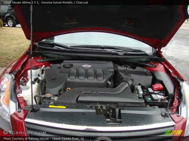 Sonoma Sunset Metallic / Charcoal 2008 Nissan Altima 2.5 S