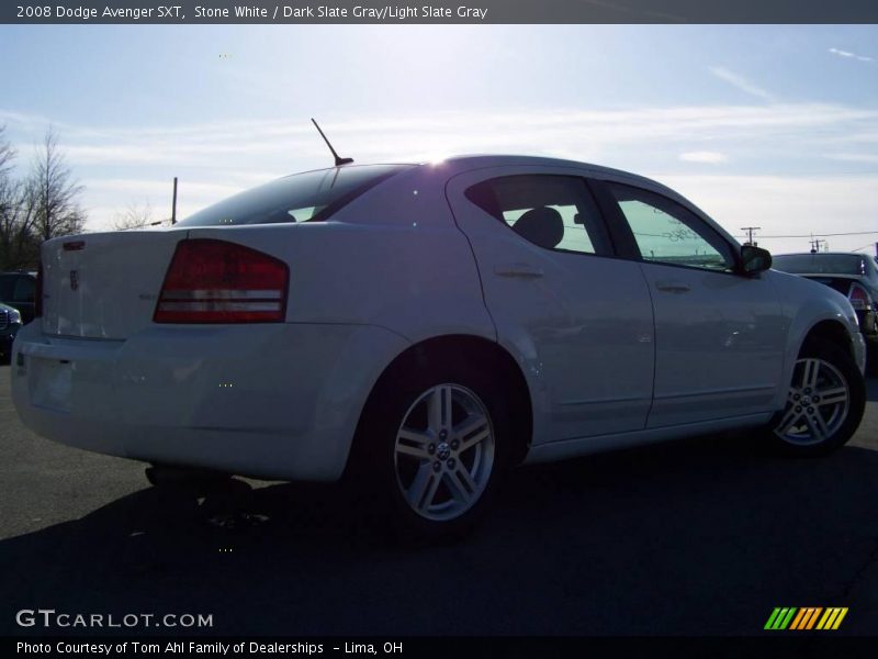 Stone White / Dark Slate Gray/Light Slate Gray 2008 Dodge Avenger SXT