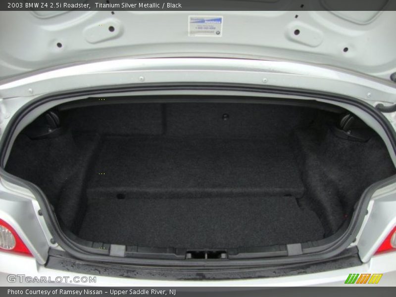 Titanium Silver Metallic / Black 2003 BMW Z4 2.5i Roadster