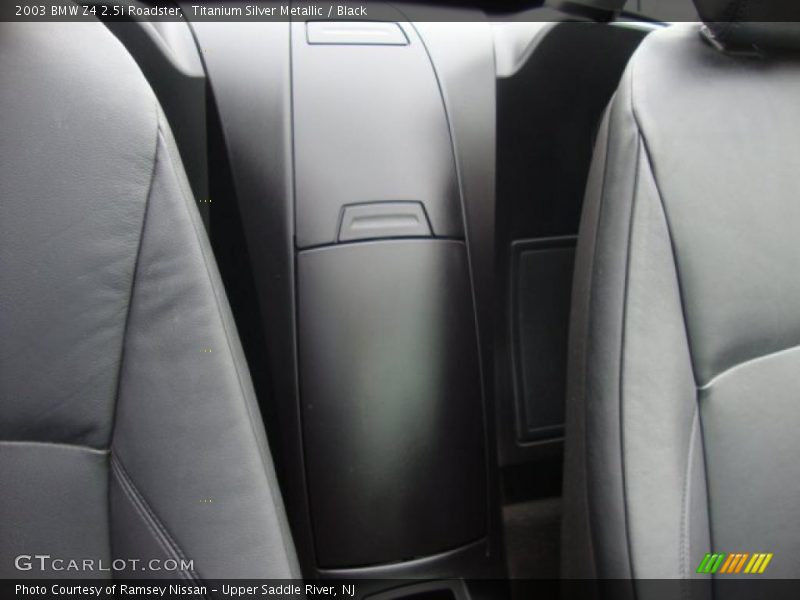 Titanium Silver Metallic / Black 2003 BMW Z4 2.5i Roadster