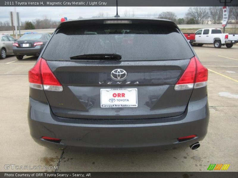 Magnetic Gray Metallic / Light Gray 2011 Toyota Venza I4