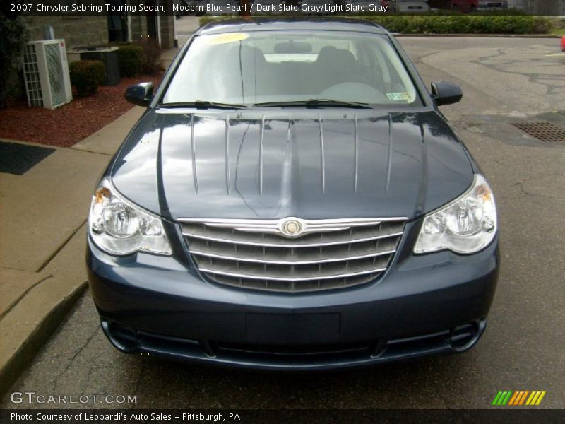 Modern Blue Pearl / Dark Slate Gray/Light Slate Gray 2007 Chrysler Sebring Touring Sedan