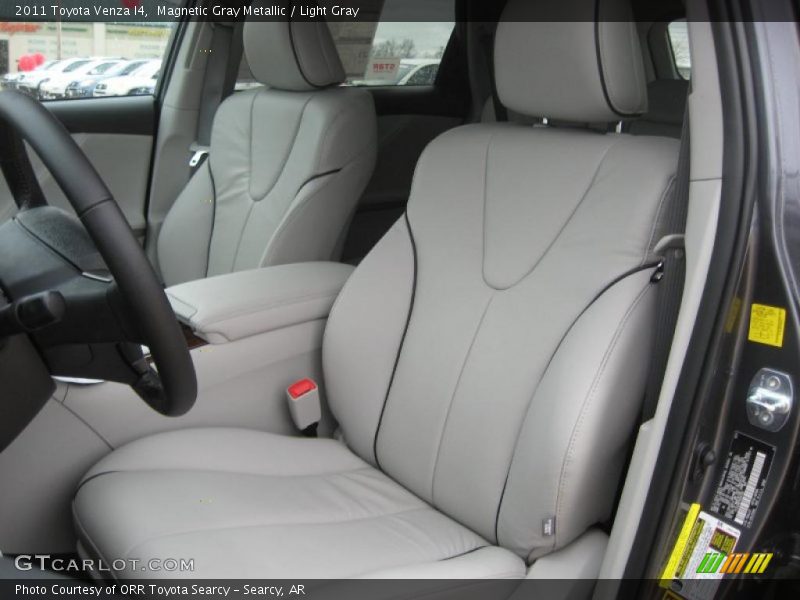  2011 Venza I4 Light Gray Interior