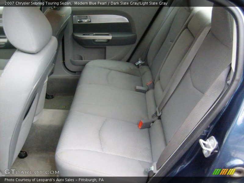 Modern Blue Pearl / Dark Slate Gray/Light Slate Gray 2007 Chrysler Sebring Touring Sedan