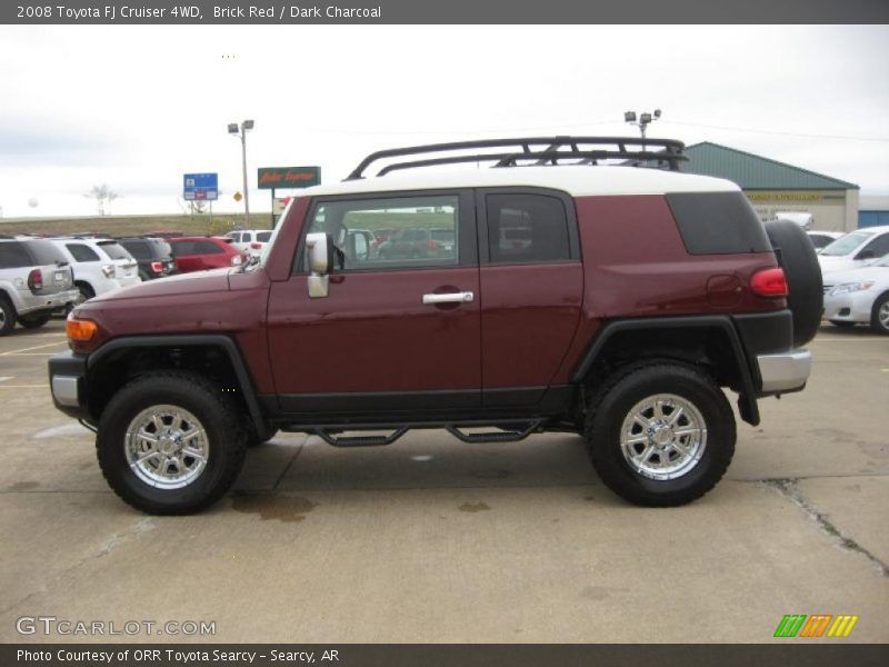 Brick Red / Dark Charcoal 2008 Toyota FJ Cruiser 4WD