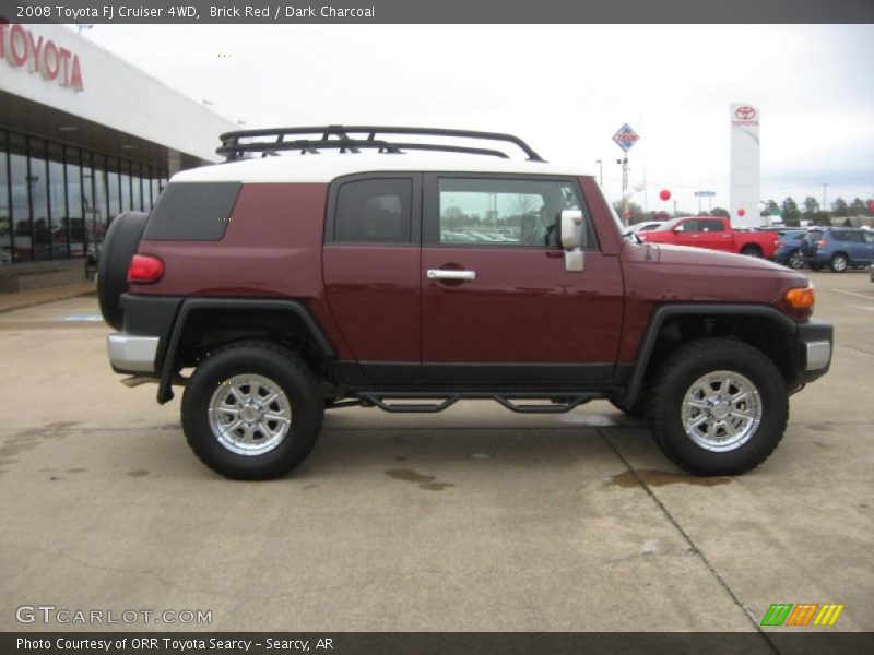 Brick Red / Dark Charcoal 2008 Toyota FJ Cruiser 4WD