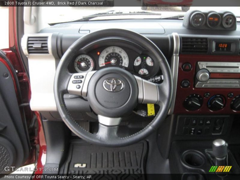 Brick Red / Dark Charcoal 2008 Toyota FJ Cruiser 4WD