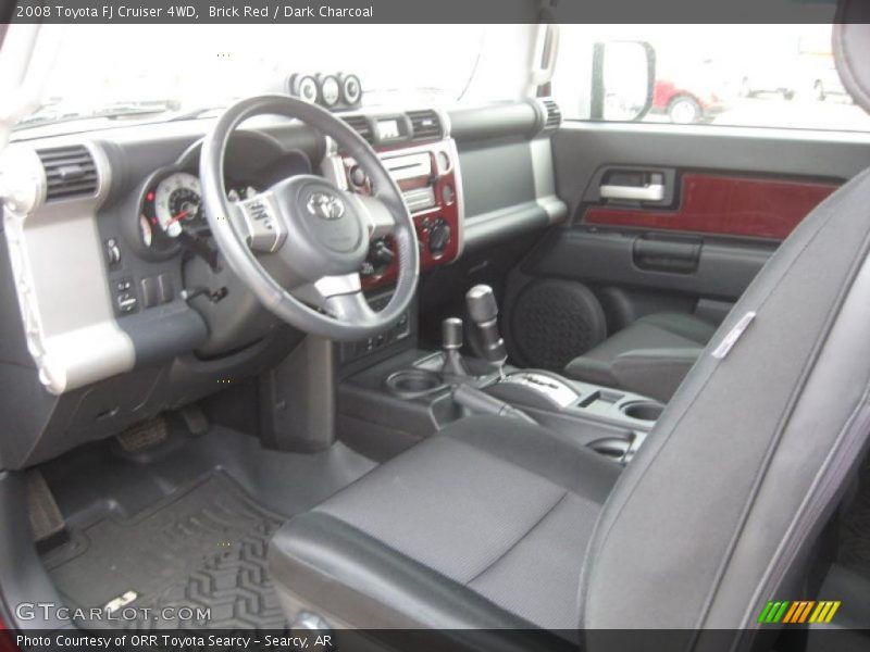 Brick Red / Dark Charcoal 2008 Toyota FJ Cruiser 4WD