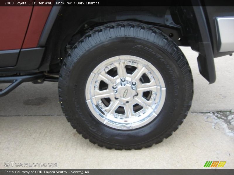 Brick Red / Dark Charcoal 2008 Toyota FJ Cruiser 4WD