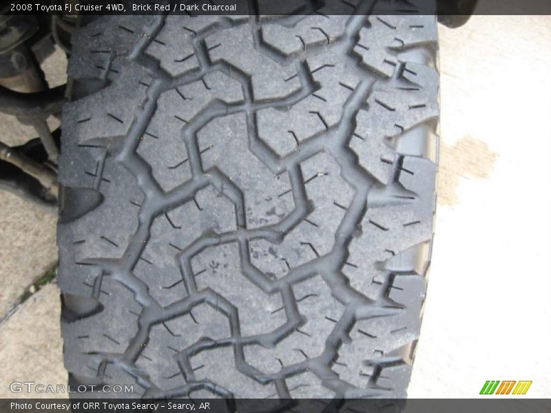 Brick Red / Dark Charcoal 2008 Toyota FJ Cruiser 4WD