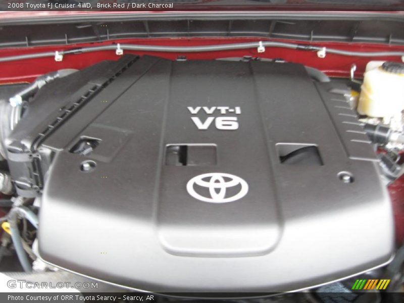 Brick Red / Dark Charcoal 2008 Toyota FJ Cruiser 4WD