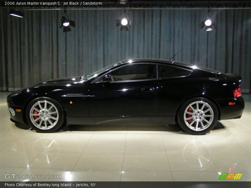 Jet Black / Sandstorm 2006 Aston Martin Vanquish S