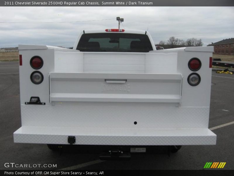 Summit White / Dark Titanium 2011 Chevrolet Silverado 2500HD Regular Cab Chassis