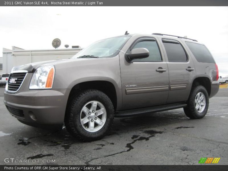 Mocha Steel Metallic / Light Tan 2011 GMC Yukon SLE 4x4