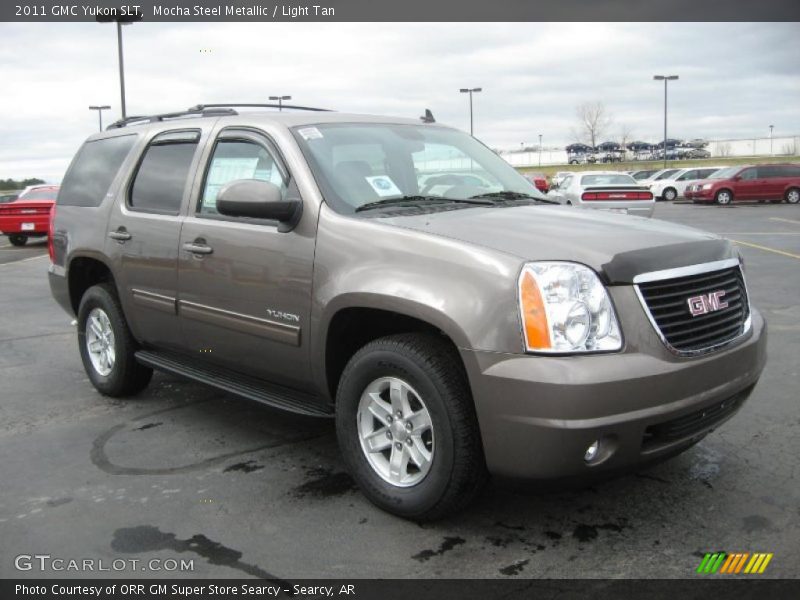 Mocha Steel Metallic / Light Tan 2011 GMC Yukon SLT