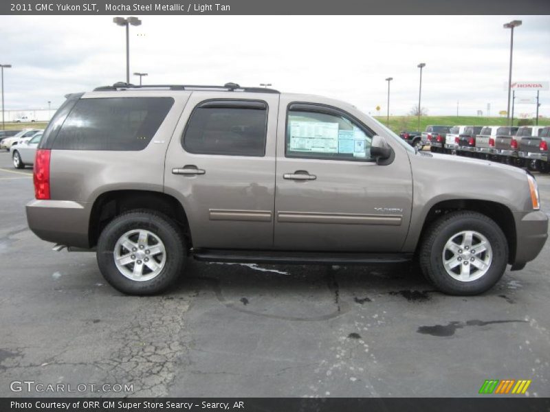 Mocha Steel Metallic / Light Tan 2011 GMC Yukon SLT