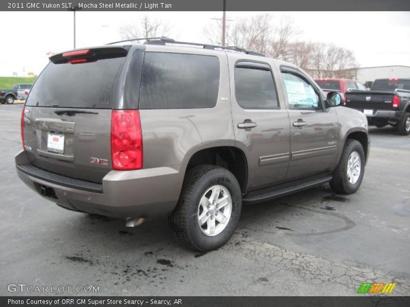 Mocha Steel Metallic / Light Tan 2011 GMC Yukon SLT