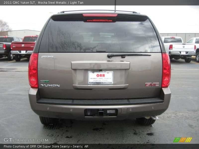 Mocha Steel Metallic / Light Tan 2011 GMC Yukon SLT