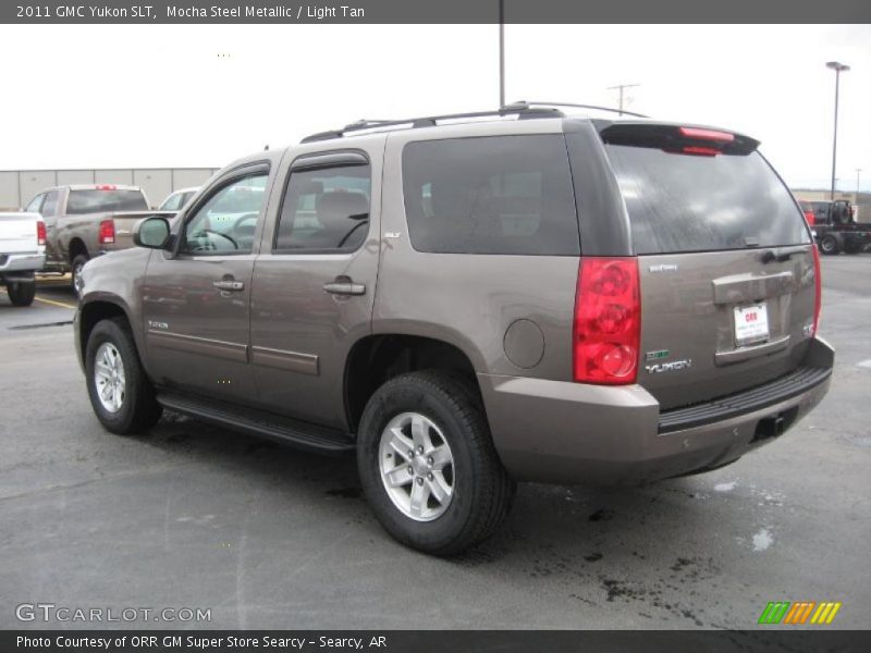 Mocha Steel Metallic / Light Tan 2011 GMC Yukon SLT