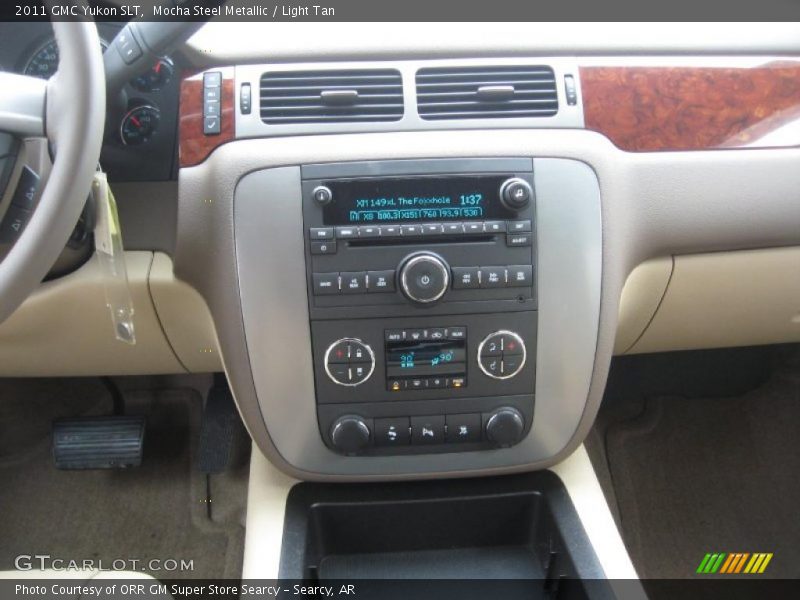 Mocha Steel Metallic / Light Tan 2011 GMC Yukon SLT