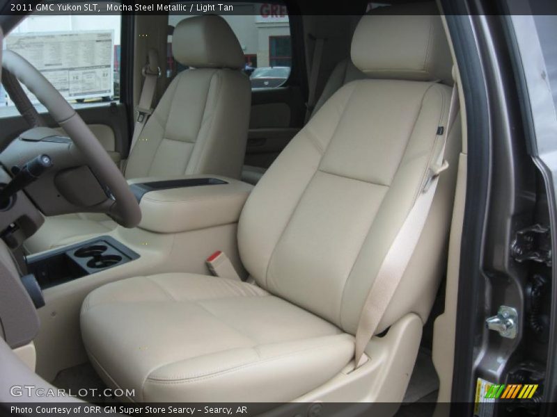 Mocha Steel Metallic / Light Tan 2011 GMC Yukon SLT