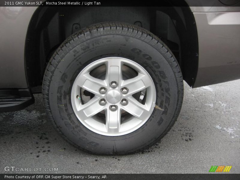 Mocha Steel Metallic / Light Tan 2011 GMC Yukon SLT