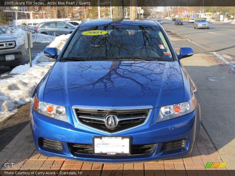 Arctic Blue Pearl / Quartz 2005 Acura TSX Sedan