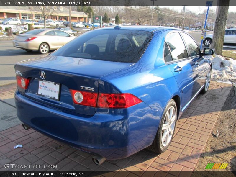 Arctic Blue Pearl / Quartz 2005 Acura TSX Sedan
