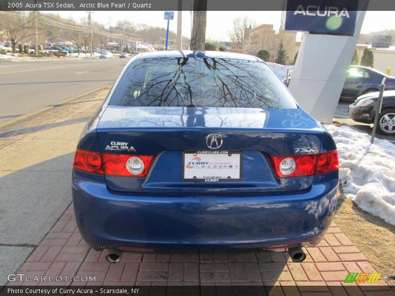 Arctic Blue Pearl / Quartz 2005 Acura TSX Sedan
