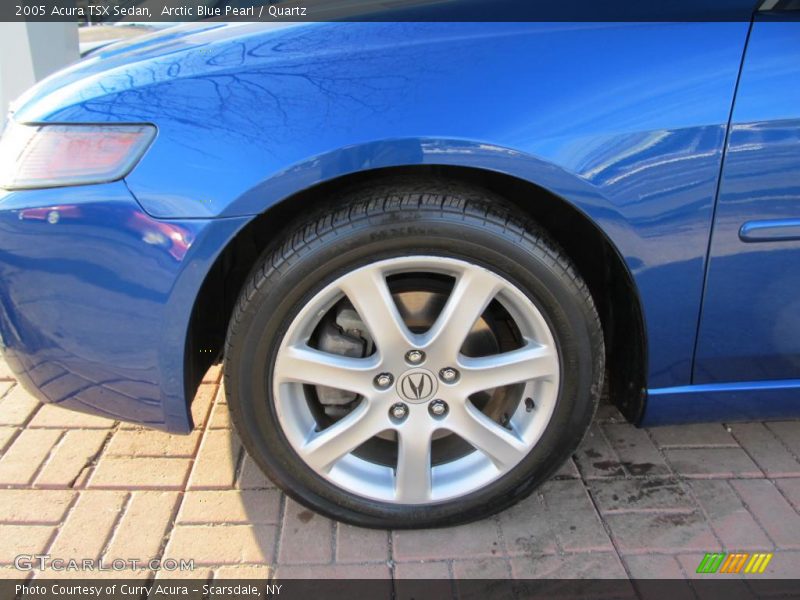 Arctic Blue Pearl / Quartz 2005 Acura TSX Sedan