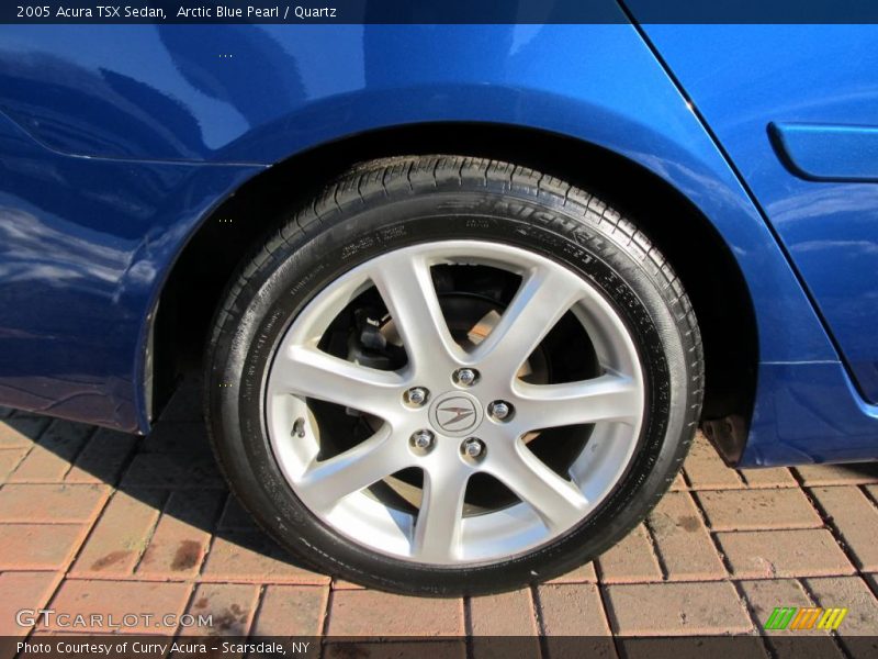 Arctic Blue Pearl / Quartz 2005 Acura TSX Sedan