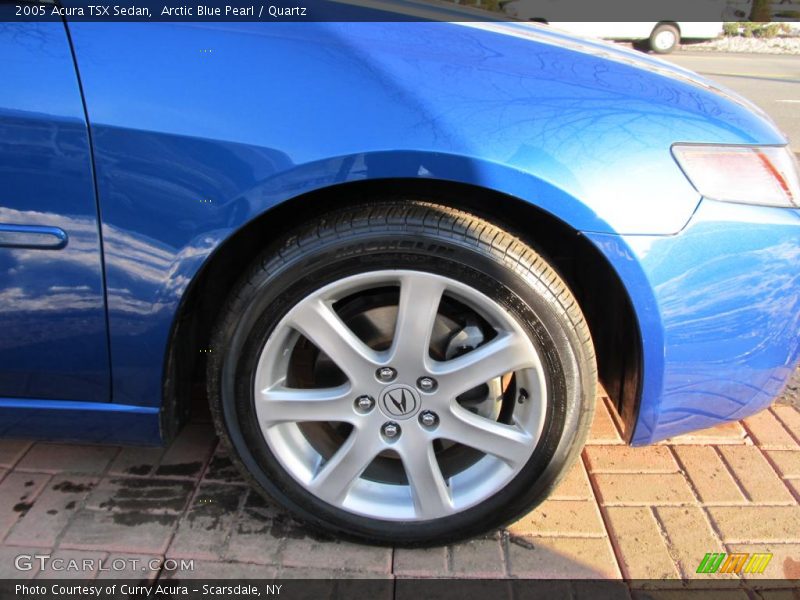 Arctic Blue Pearl / Quartz 2005 Acura TSX Sedan