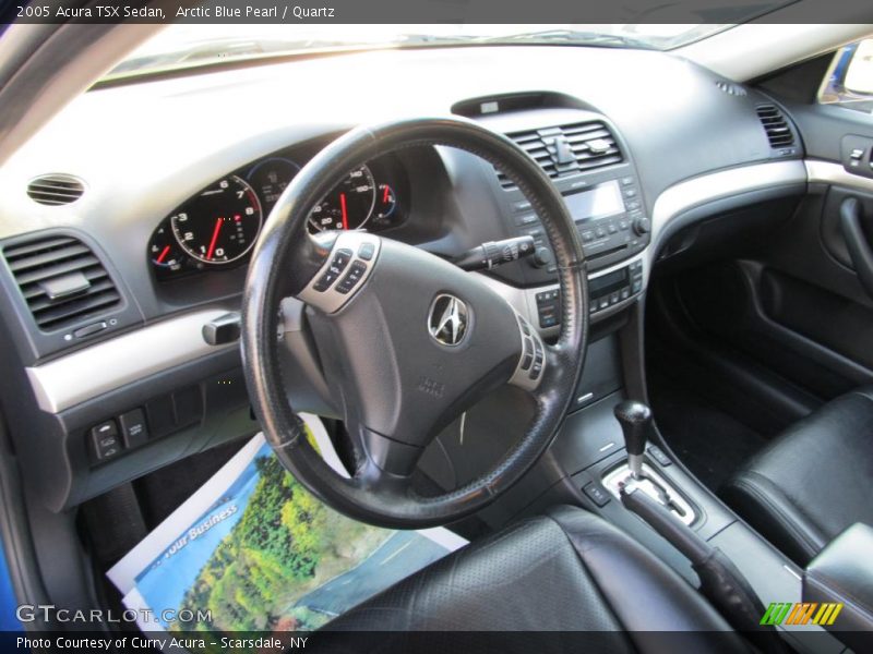 Arctic Blue Pearl / Quartz 2005 Acura TSX Sedan