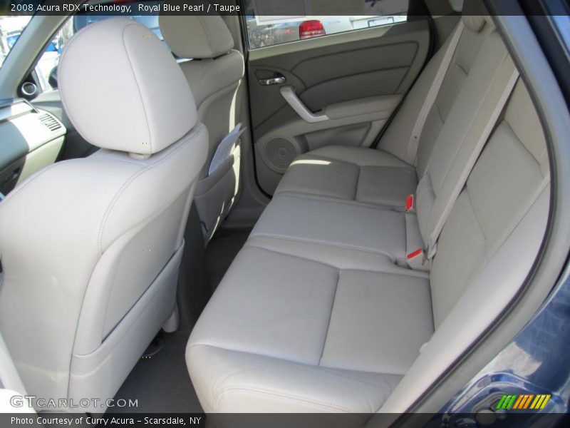 Royal Blue Pearl / Taupe 2008 Acura RDX Technology