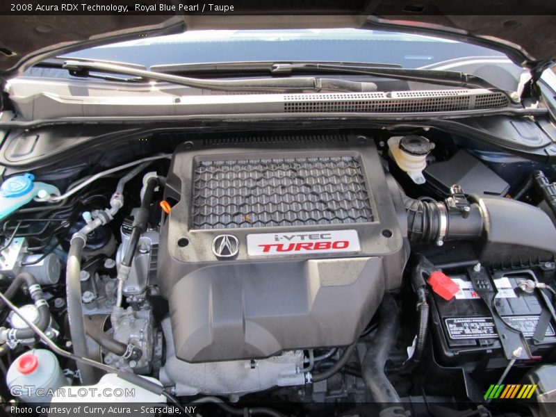 Royal Blue Pearl / Taupe 2008 Acura RDX Technology