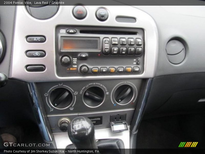 Controls of 2004 Vibe 