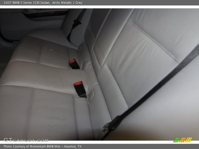 Arctic Metallic / Grey 2007 BMW 3 Series 328i Sedan