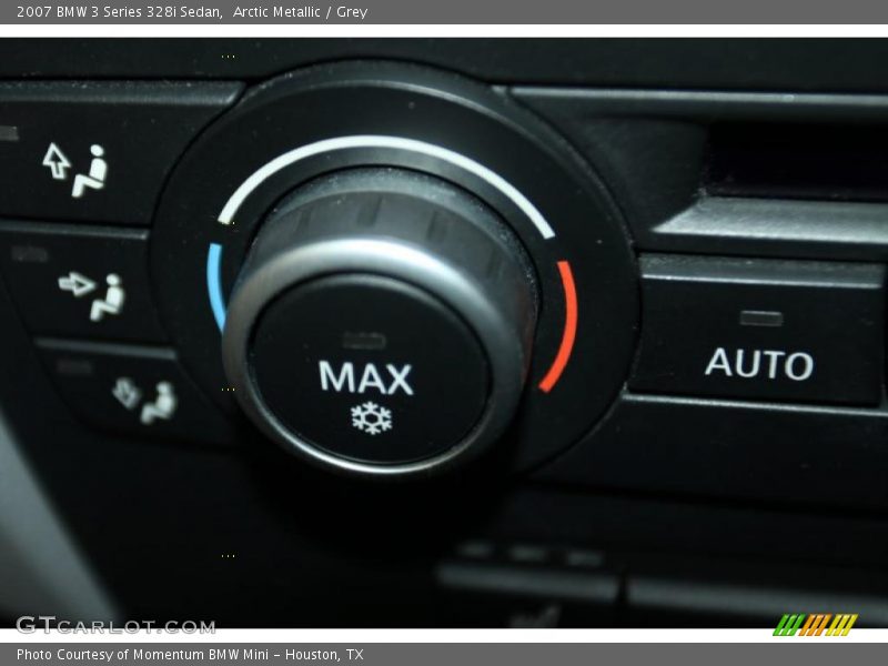 Arctic Metallic / Grey 2007 BMW 3 Series 328i Sedan