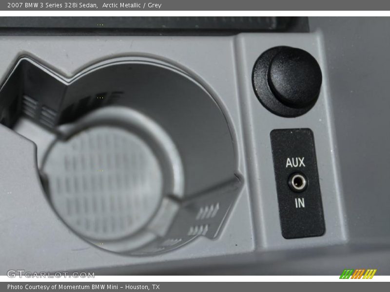 Arctic Metallic / Grey 2007 BMW 3 Series 328i Sedan