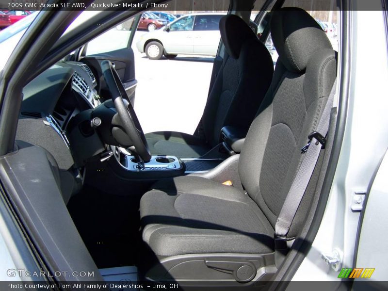 Quicksilver Metallic / Ebony 2009 GMC Acadia SLE AWD