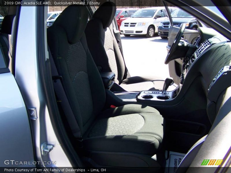 Quicksilver Metallic / Ebony 2009 GMC Acadia SLE AWD