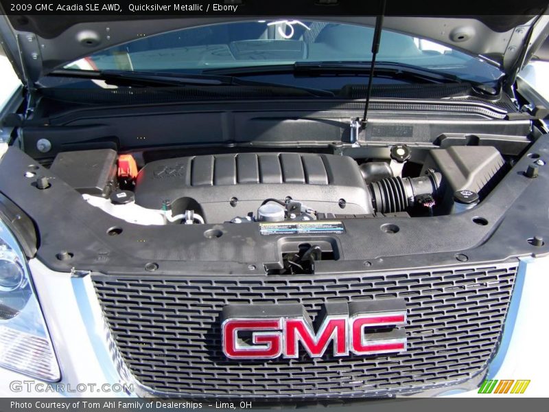 Quicksilver Metallic / Ebony 2009 GMC Acadia SLE AWD