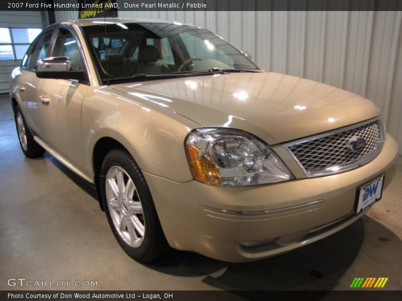 Dune Pearl Metallic / Pebble 2007 Ford Five Hundred Limited AWD