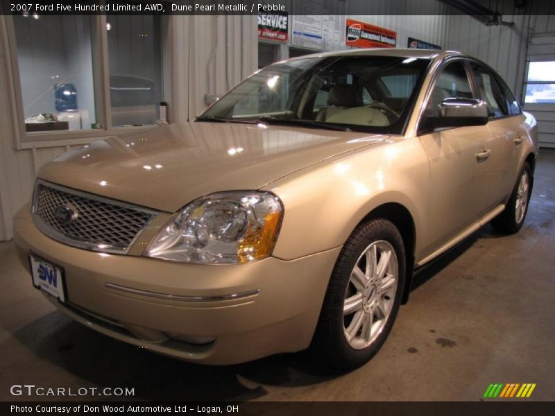 Dune Pearl Metallic / Pebble 2007 Ford Five Hundred Limited AWD