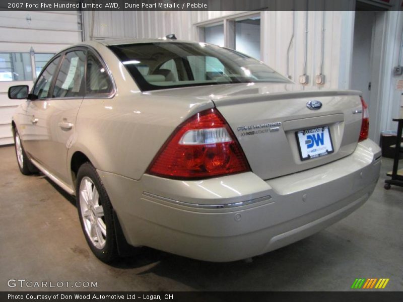 Dune Pearl Metallic / Pebble 2007 Ford Five Hundred Limited AWD