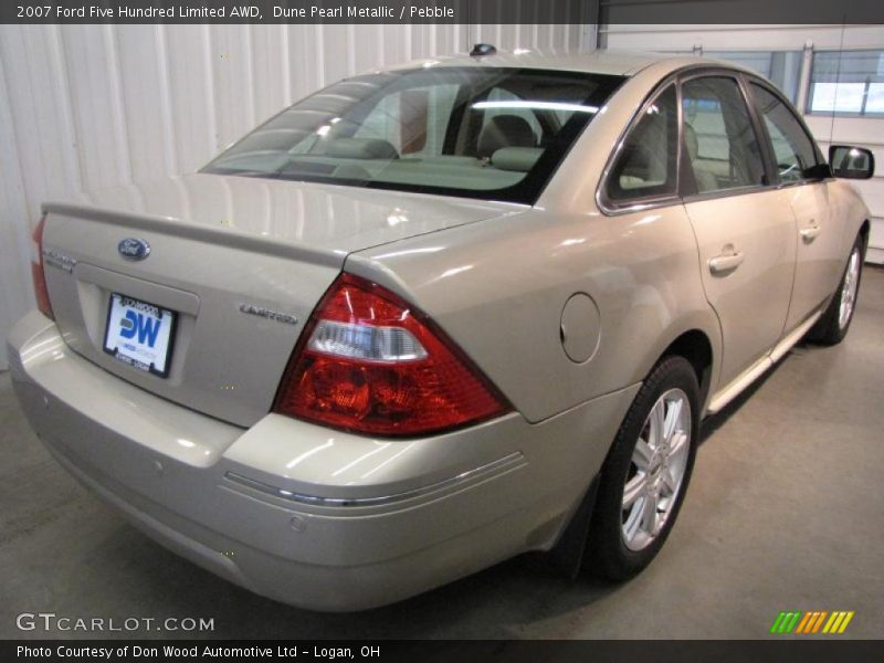 Dune Pearl Metallic / Pebble 2007 Ford Five Hundred Limited AWD